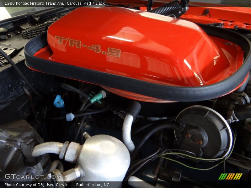  1980 Firebird Trans Am Engine - 4.9 Liter OHV 16-Valve V8