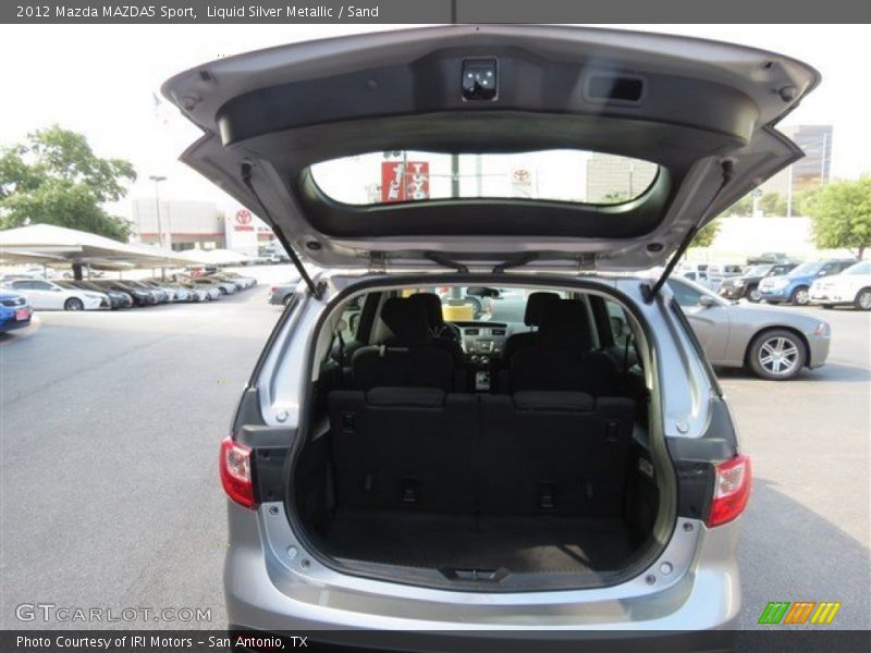 Liquid Silver Metallic / Sand 2012 Mazda MAZDA5 Sport