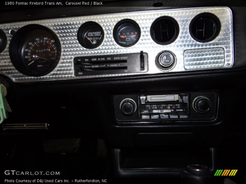 Carousel Red / Black 1980 Pontiac Firebird Trans Am