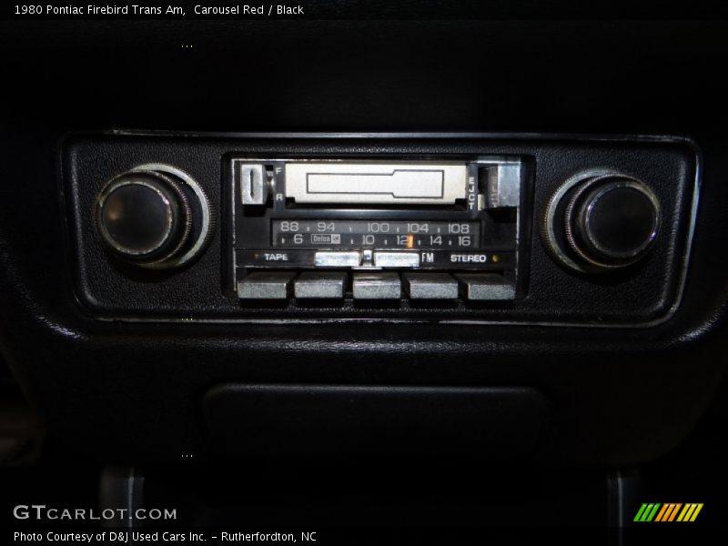 Carousel Red / Black 1980 Pontiac Firebird Trans Am