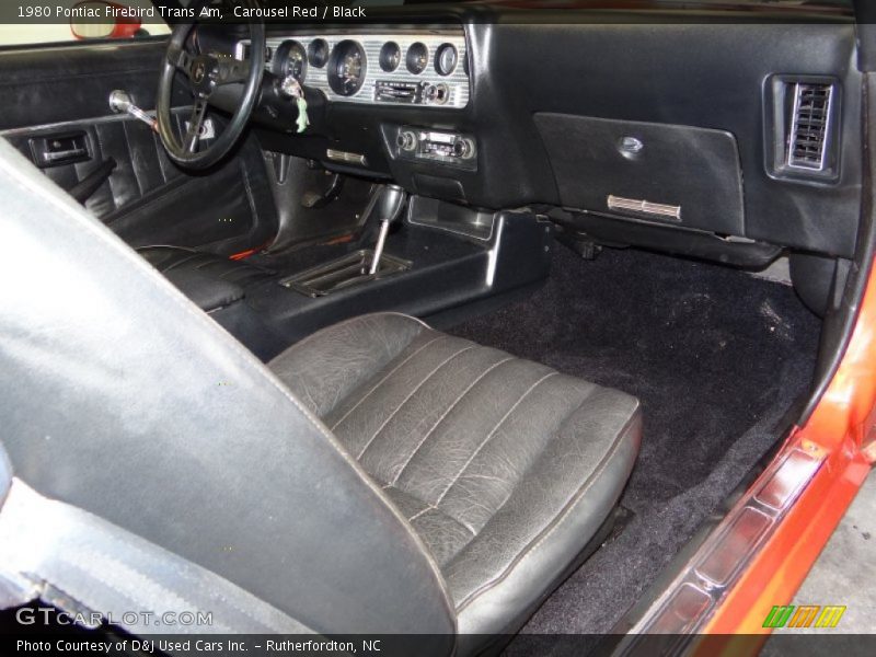Carousel Red / Black 1980 Pontiac Firebird Trans Am