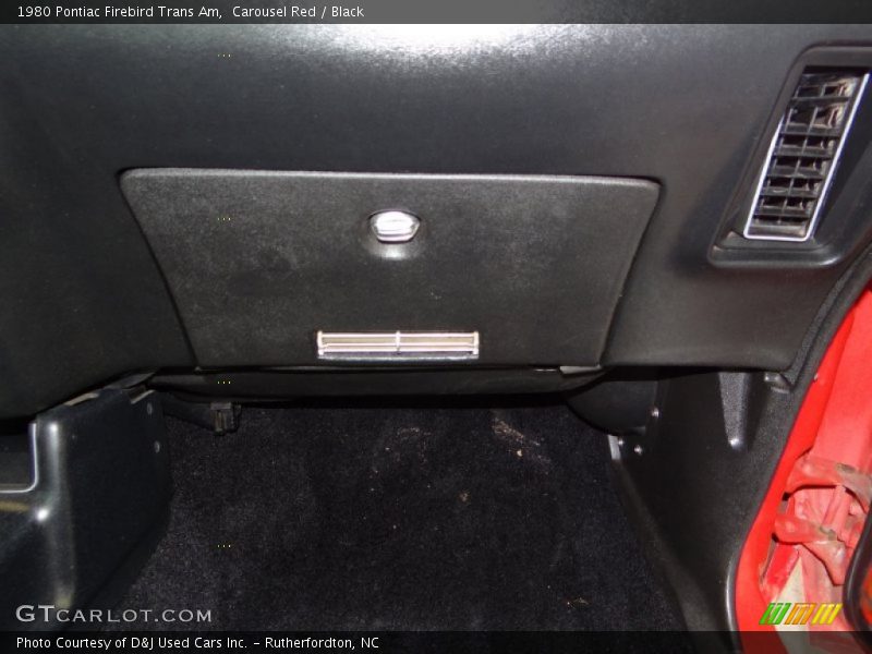 Carousel Red / Black 1980 Pontiac Firebird Trans Am