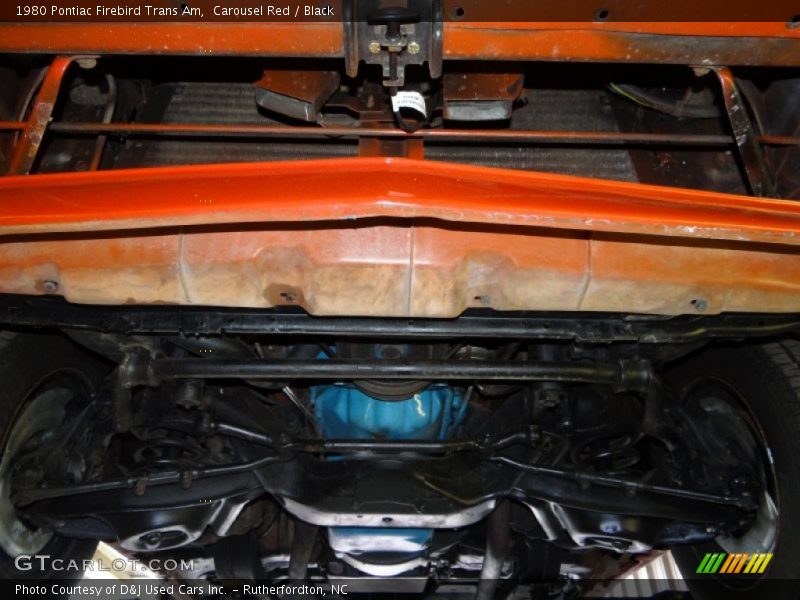 Carousel Red / Black 1980 Pontiac Firebird Trans Am