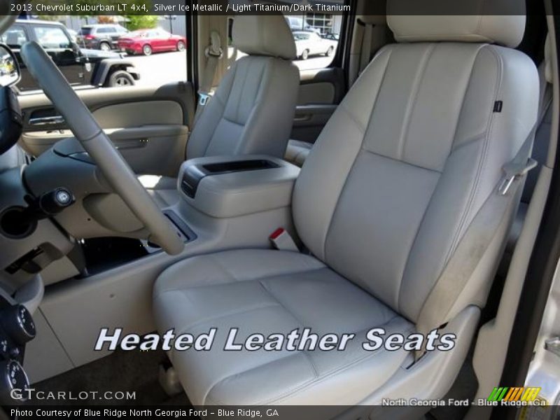 Silver Ice Metallic / Light Titanium/Dark Titanium 2013 Chevrolet Suburban LT 4x4