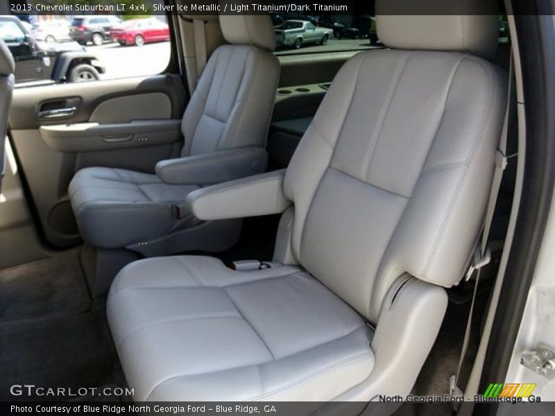 Silver Ice Metallic / Light Titanium/Dark Titanium 2013 Chevrolet Suburban LT 4x4