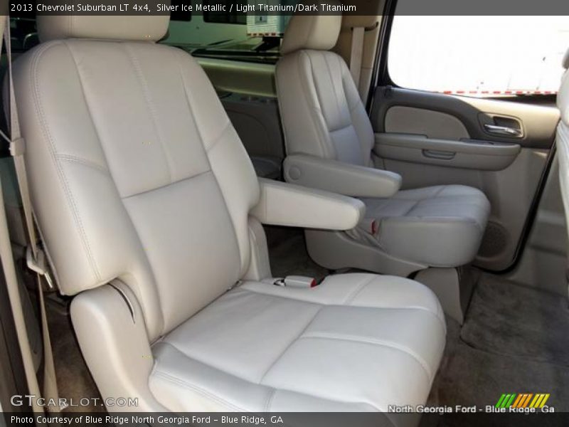 Silver Ice Metallic / Light Titanium/Dark Titanium 2013 Chevrolet Suburban LT 4x4