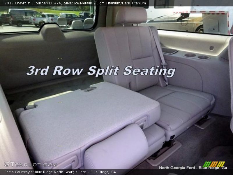 Silver Ice Metallic / Light Titanium/Dark Titanium 2013 Chevrolet Suburban LT 4x4