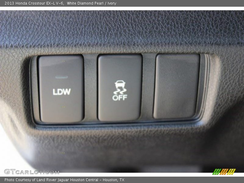 White Diamond Pearl / Ivory 2013 Honda Crosstour EX-L V-6