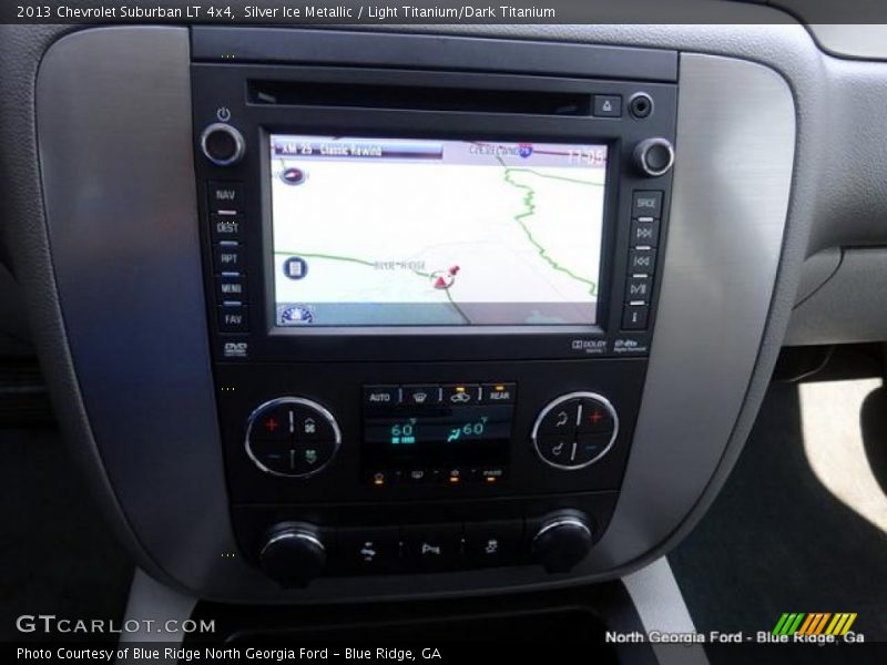 Silver Ice Metallic / Light Titanium/Dark Titanium 2013 Chevrolet Suburban LT 4x4