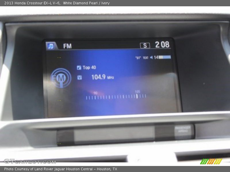 White Diamond Pearl / Ivory 2013 Honda Crosstour EX-L V-6