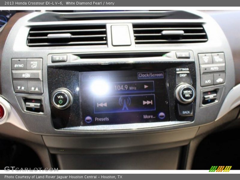 White Diamond Pearl / Ivory 2013 Honda Crosstour EX-L V-6