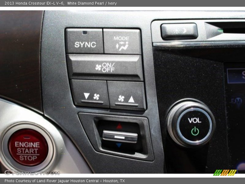 White Diamond Pearl / Ivory 2013 Honda Crosstour EX-L V-6