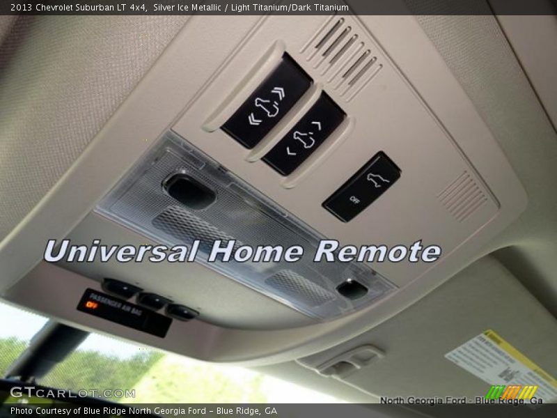 Silver Ice Metallic / Light Titanium/Dark Titanium 2013 Chevrolet Suburban LT 4x4