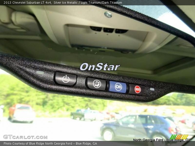 Silver Ice Metallic / Light Titanium/Dark Titanium 2013 Chevrolet Suburban LT 4x4