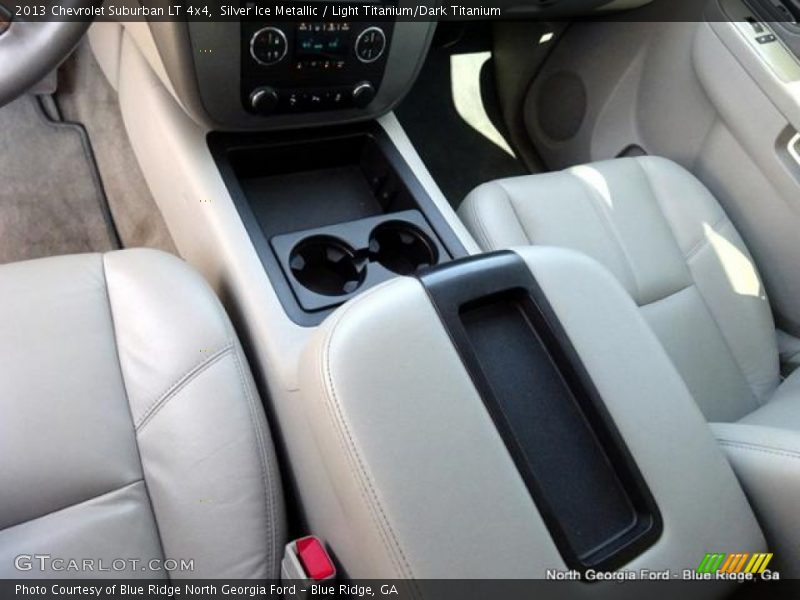 Silver Ice Metallic / Light Titanium/Dark Titanium 2013 Chevrolet Suburban LT 4x4