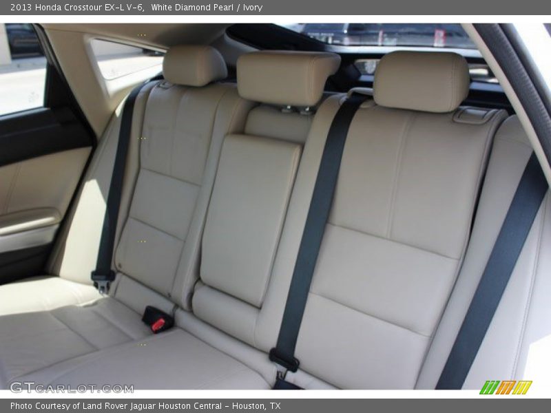White Diamond Pearl / Ivory 2013 Honda Crosstour EX-L V-6