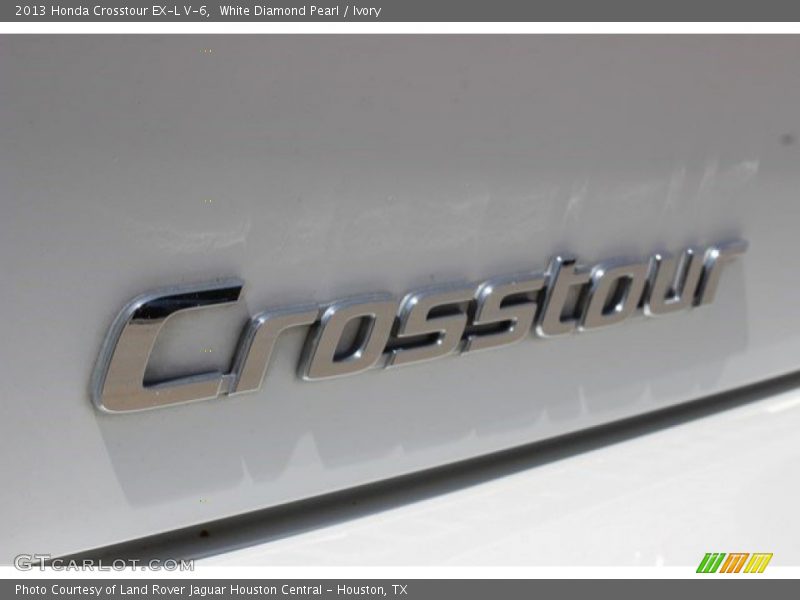 White Diamond Pearl / Ivory 2013 Honda Crosstour EX-L V-6