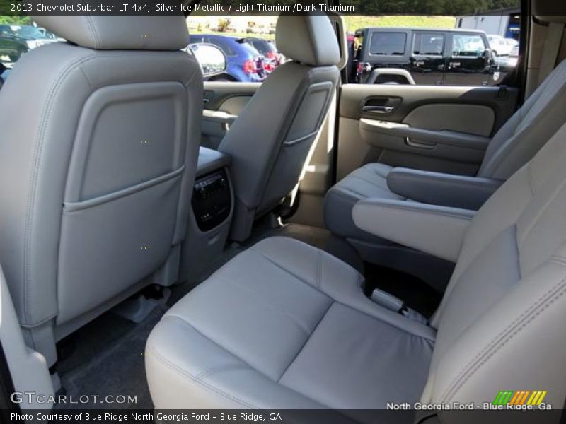 Silver Ice Metallic / Light Titanium/Dark Titanium 2013 Chevrolet Suburban LT 4x4