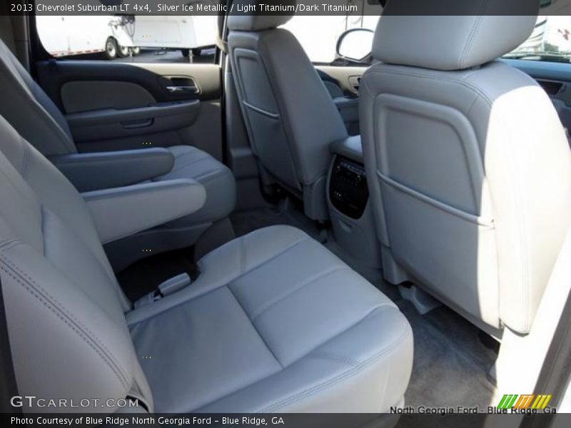 Silver Ice Metallic / Light Titanium/Dark Titanium 2013 Chevrolet Suburban LT 4x4