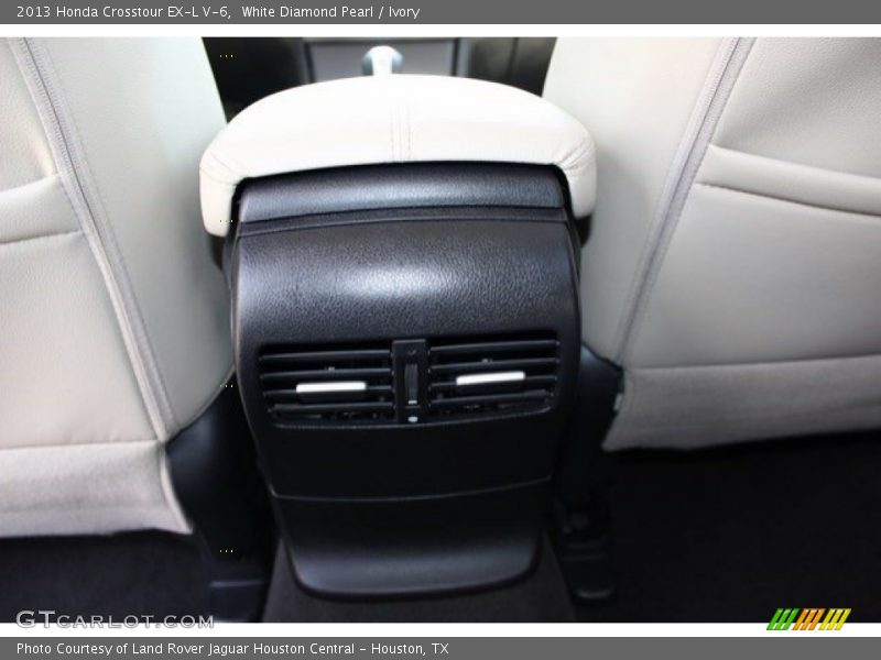 White Diamond Pearl / Ivory 2013 Honda Crosstour EX-L V-6