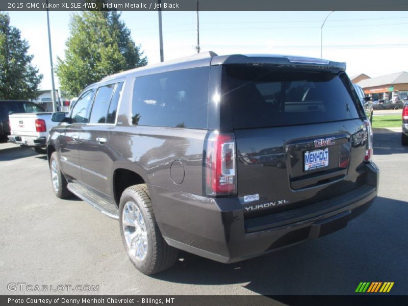 Iridium Metallic / Jet Black 2015 GMC Yukon XL SLE 4WD
