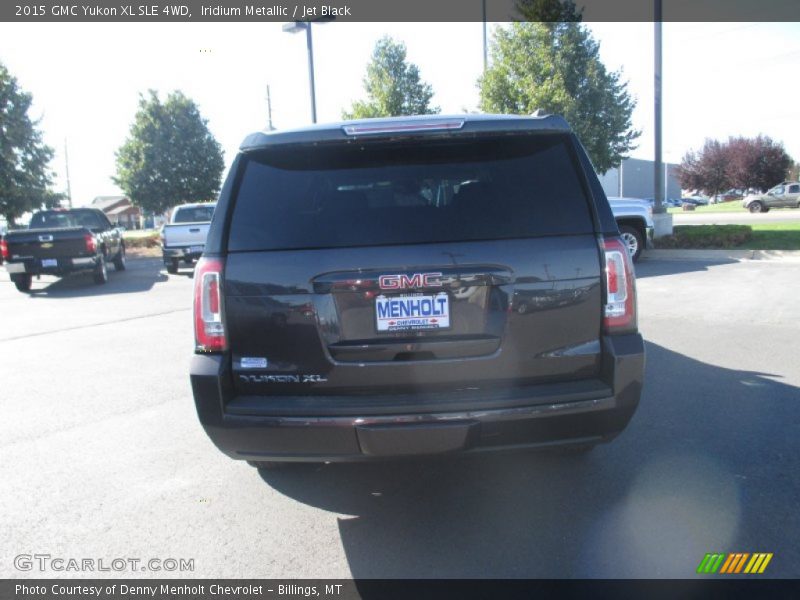 Iridium Metallic / Jet Black 2015 GMC Yukon XL SLE 4WD