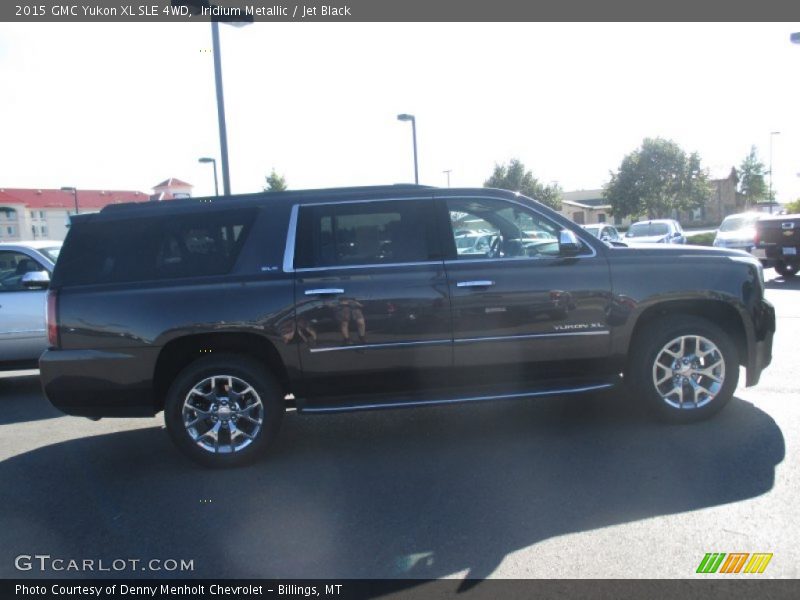Iridium Metallic / Jet Black 2015 GMC Yukon XL SLE 4WD