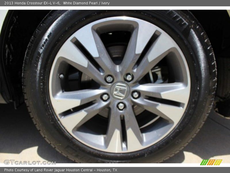 White Diamond Pearl / Ivory 2013 Honda Crosstour EX-L V-6