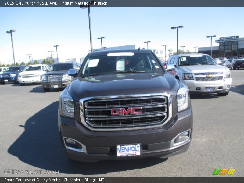 Iridium Metallic / Jet Black 2015 GMC Yukon XL SLE 4WD