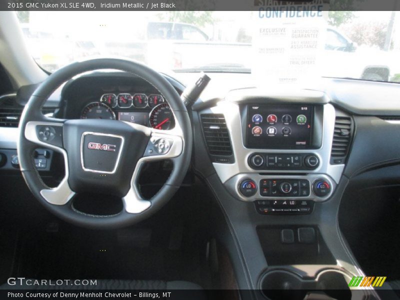 Iridium Metallic / Jet Black 2015 GMC Yukon XL SLE 4WD