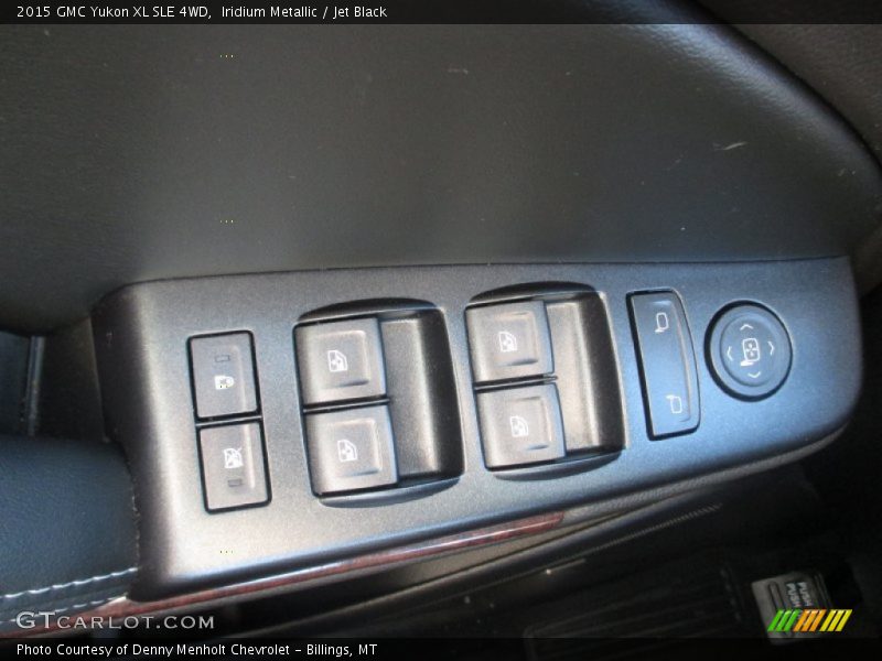 Iridium Metallic / Jet Black 2015 GMC Yukon XL SLE 4WD