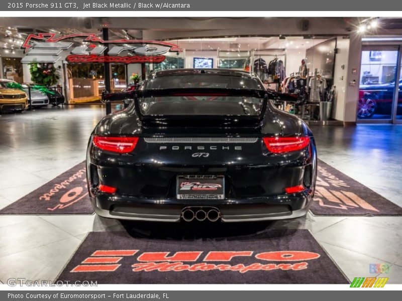 Jet Black Metallic / Black w/Alcantara 2015 Porsche 911 GT3