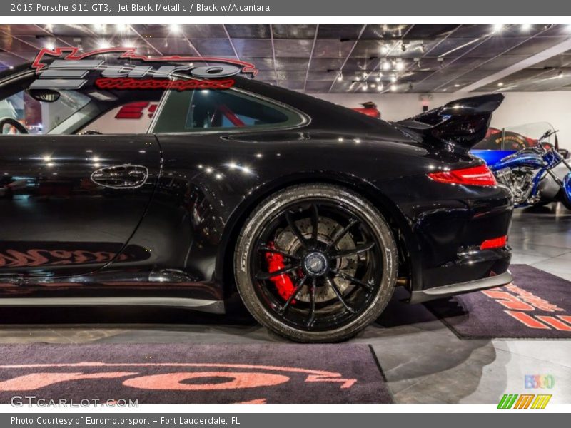 Jet Black Metallic / Black w/Alcantara 2015 Porsche 911 GT3