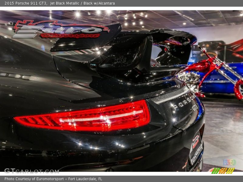Jet Black Metallic / Black w/Alcantara 2015 Porsche 911 GT3