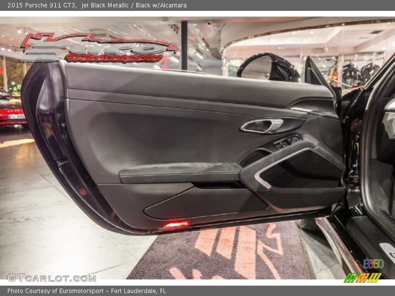 Jet Black Metallic / Black w/Alcantara 2015 Porsche 911 GT3