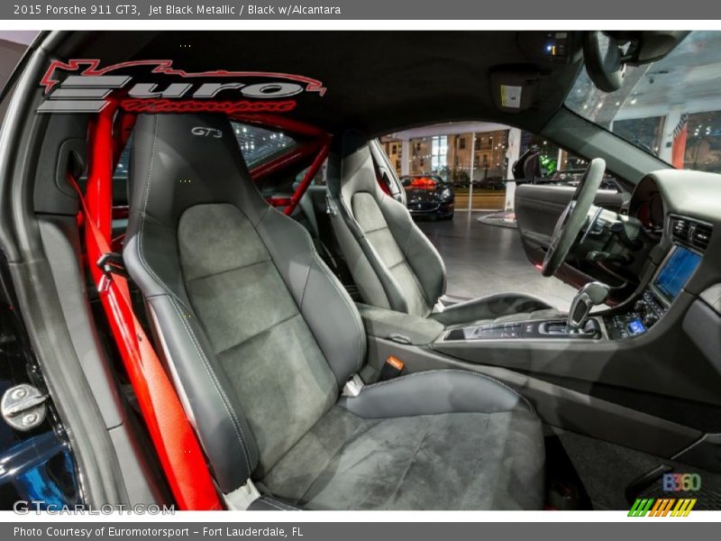 Jet Black Metallic / Black w/Alcantara 2015 Porsche 911 GT3