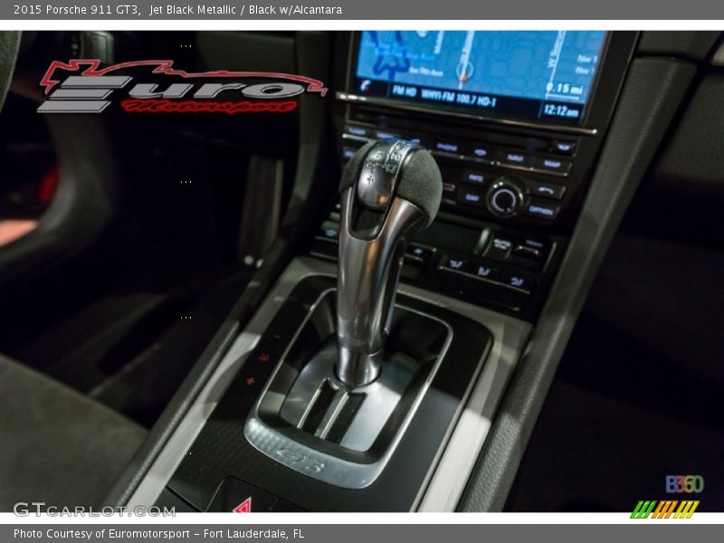 Jet Black Metallic / Black w/Alcantara 2015 Porsche 911 GT3