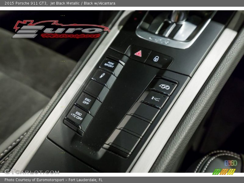 Jet Black Metallic / Black w/Alcantara 2015 Porsche 911 GT3
