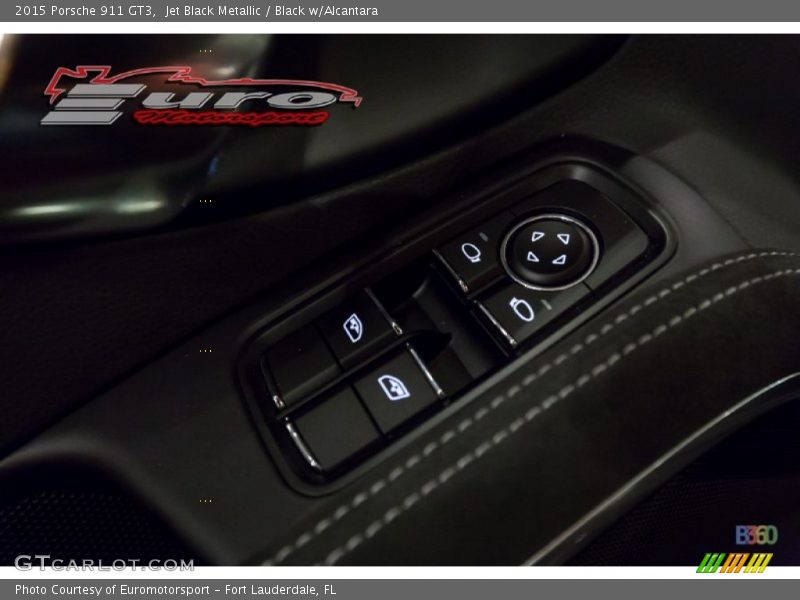 Jet Black Metallic / Black w/Alcantara 2015 Porsche 911 GT3