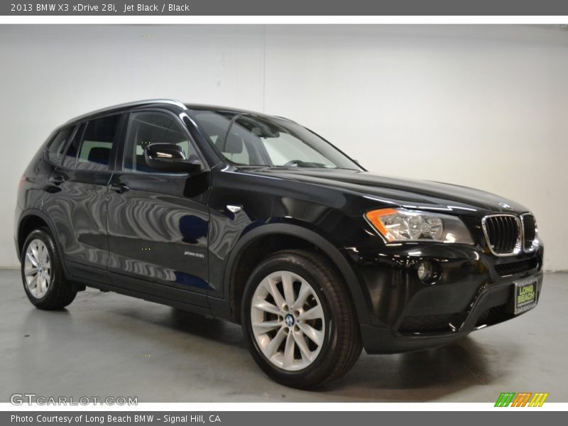 Jet Black / Black 2013 BMW X3 xDrive 28i