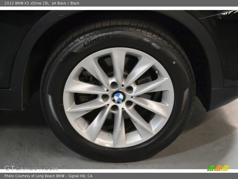 Jet Black / Black 2013 BMW X3 xDrive 28i