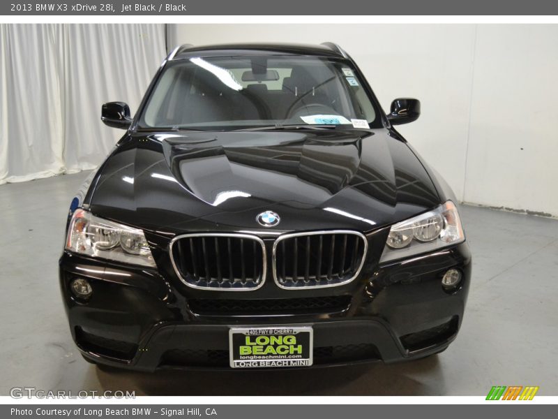 Jet Black / Black 2013 BMW X3 xDrive 28i
