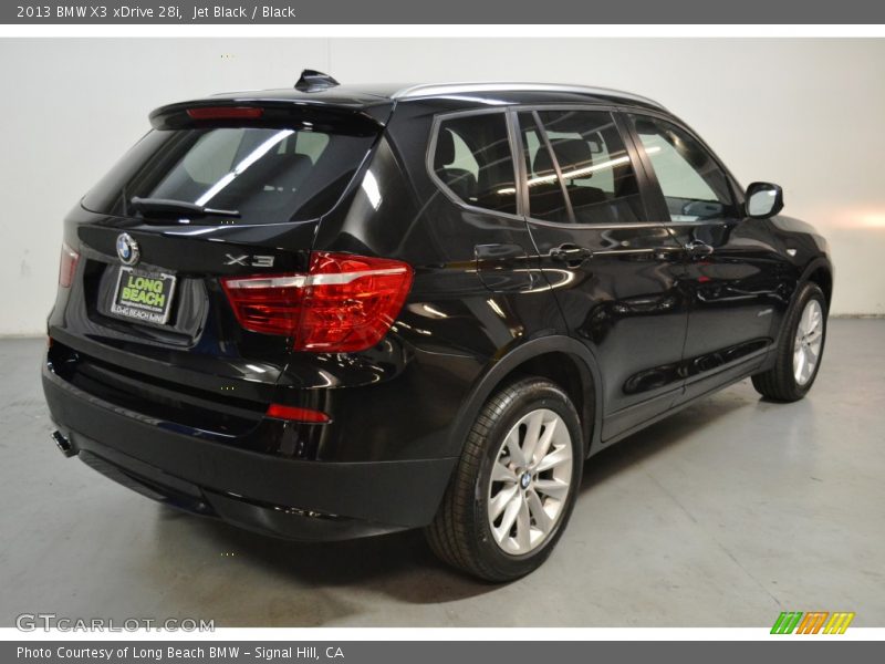 Jet Black / Black 2013 BMW X3 xDrive 28i