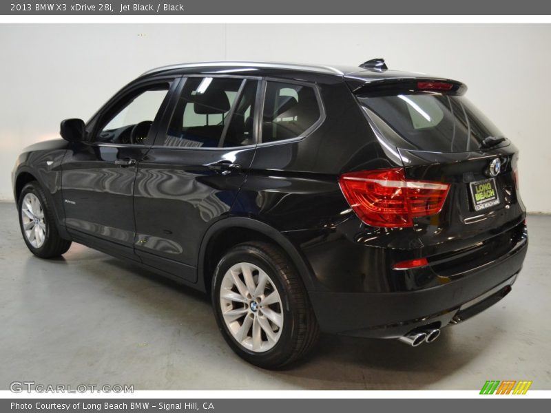 Jet Black / Black 2013 BMW X3 xDrive 28i