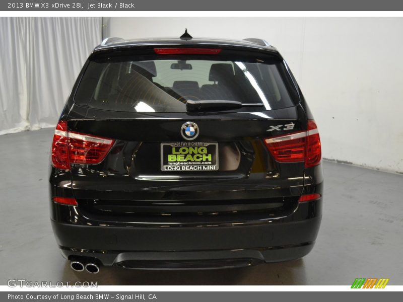 Jet Black / Black 2013 BMW X3 xDrive 28i