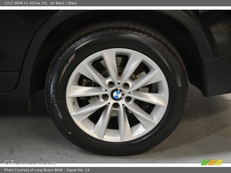 Jet Black / Black 2013 BMW X3 xDrive 28i