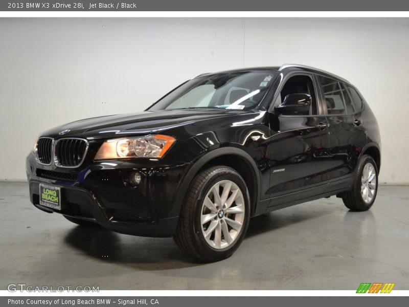 Jet Black / Black 2013 BMW X3 xDrive 28i