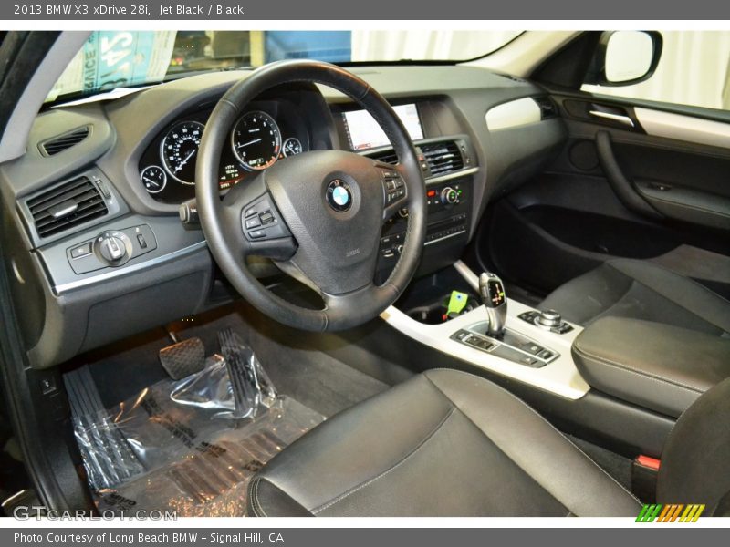 Jet Black / Black 2013 BMW X3 xDrive 28i