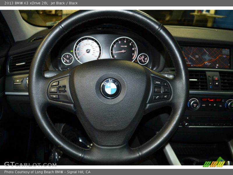Jet Black / Black 2013 BMW X3 xDrive 28i