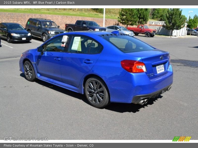 WR Blue Pearl / Carbon Black 2015 Subaru WRX